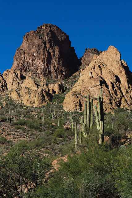 Apache Trail Peaks print